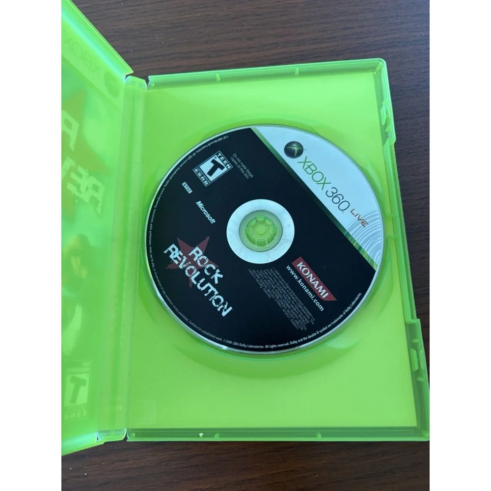 Rock Revolution XBOX 360 Video Game Korn Metallica Linkin Park band